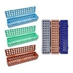 YOUYA Dental Instrument Sterilization Case - Dark Blue