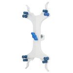 Adjustable Double Burette Clamp for Lab Use