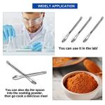 15-Piece Stainless Steel Lab Spoon and Spatula Set