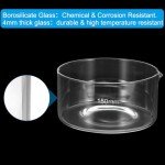 Borosilicate Glass Crystallizing Dish Set, 1000ml
