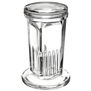 5-Slide Coplin Staining Jar with Glass Lid