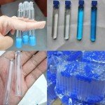 100 Pack 5ML Clear Plastic Test Tubes with Caps