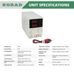 KORAD KD3005P - 30V, 5A Digital Power Supply