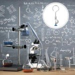 Baluue Lab Retort Stand with Ring Clamps