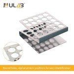 ULAB Z Shape Test Tube Rack Set, 2-Piece