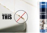 CANOPUS Waterproof Silicone Sealant for Indoor/Outdoor Use