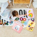 10 Pack Stackable Plastic Craft Organizer Trays