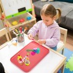 10 Pack Stackable Plastic Craft Organizer Trays