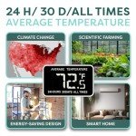 Wireless Indoor/Outdoor Thermometer & Humidity Monitor