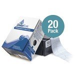 DeltaTrak 10-Day Temperature Chart Recorder, 20-Pack