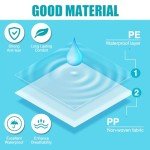 FURWEY Disposable Hazmat Suits - 3 Pack