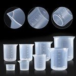 10ml Resin Mixing Cups - 50 PCS Beakers