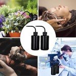 6-Pack 250ml Narrow Mouth Squeeze Bottles (Black)