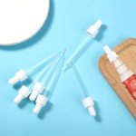 6 Glass Dropper Pipettes with Silicone Handles