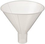 Globe Scientific Polypropylene Powder Funnel, 180mm