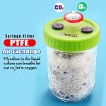 33mm Hydrophobic PTFE Syringe Filters, 0.22μm, 10PCS