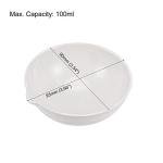 Porcelain Evaporating Dish 100ml with Spout