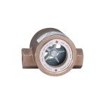 Dwyer SFI-300 Sight Flow Indicator with Bronze Body
