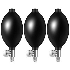 3-Pack Blood Pressure Latex Bulb Replacement Pumps