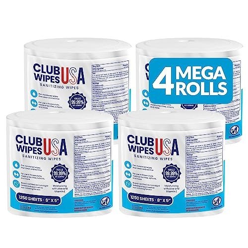 Sanitizing Wipes - 5000 Unscented, Mega Rolls