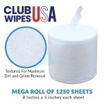 Sanitizing Wipes - 5000 Unscented, Mega Rolls