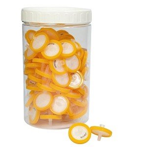 Nylon Syringe Filters 0.45µm, 25mm - Pack of 100