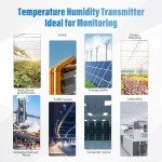 Tzone Digital Temp Humidity Transmitter for Greenhouses