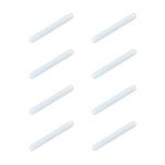 Magnetic Stirrer Stir Bar 50mm PTFE Coating - 8Pcs