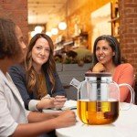 Borosilicate Glass Teapot with Infuser - 40oz