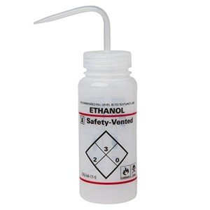 Safety-Vented 500ml Ethanol Wash Bottles (Pack of 3)