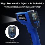 Ketotek Infrared Thermometer with K Type Probe