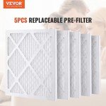 VEVOR 5-Pack Air Filter Replacement Pre Filters