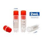 CryoKing 2.0ml Sterile Cryogenic Vials, 25 Pack
