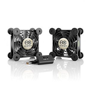 AC Infinity MULTIFAN S5 Dual 80mm USB Cooling Fan