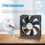 High Airflow Waterproof Cooling Fan 2-Pack