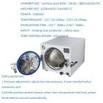 18L 900W Stainless Steel Autoclave Steam Sterilizer