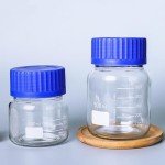 6 Pack Wide Mouth Borosilicate Reagent Bottles 500ml