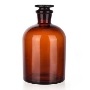 Kestun 1000ml Amber Borosilicate Reagent Bottle
