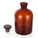 Kestun 1000ml Amber Borosilicate Reagent Bottle
