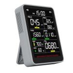 9-in-1 Indoor Air Quality Monitor - Sage Grey