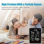 9-in-1 Indoor Air Quality Monitor - Sage Grey