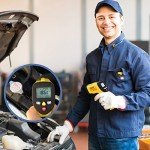 Digital Dual Laser Infrared Thermometer for High Temperatures