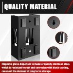 Magnetic Glove Box Holder and Tissue Dispenser