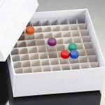 Scienfocus Lab Cardboard Freezer Box - 81 Places
