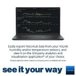 YoLink X3 Outdoor Temperature Data Logger with Alerts