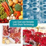 DeltaTrak 5-Day Temperature Chart Recorder, 20 Pack