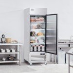 VEVOR 19.32 Cu.ft Stainless Steel Upright Freezer