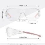 Alsenor Anti-Fog Wrap-Around Safety Glasses