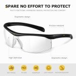 Anti-Fog Safety Glasses for Lab Work - 3 Pack