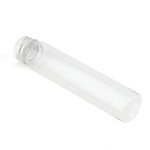 40 PCS Clear Plastic Test Tubes with Caps
